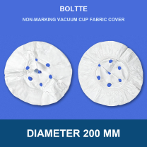 Diameter 200 mm non-marking vacuum cup fabric cover