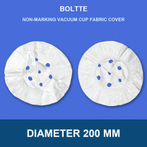 Diameter 200 mm non-marking vacuum cup fabric cover