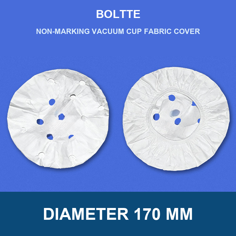 Diameter 170 mm non-marking vacuum cup fabric cover