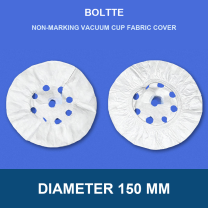 Diameter 150 mm non-marking vacuum cup fabric cover