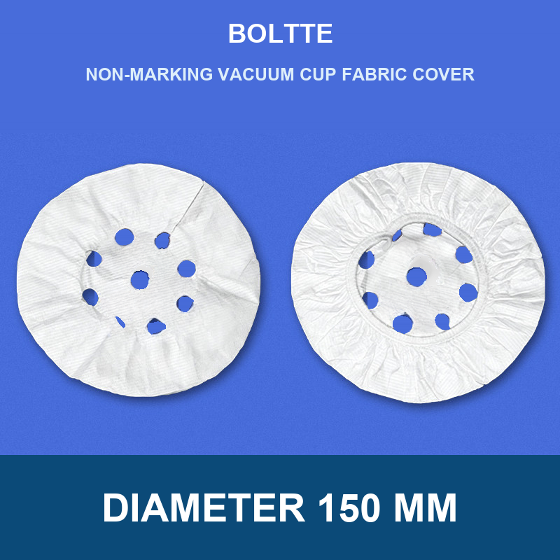 Diameter 150 mm non-marking vacuum cup fabric cover