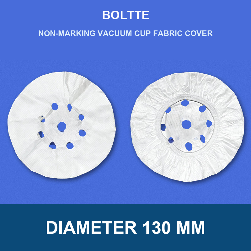 Diameter 130 mm non-marking vacuum cup fabric cover