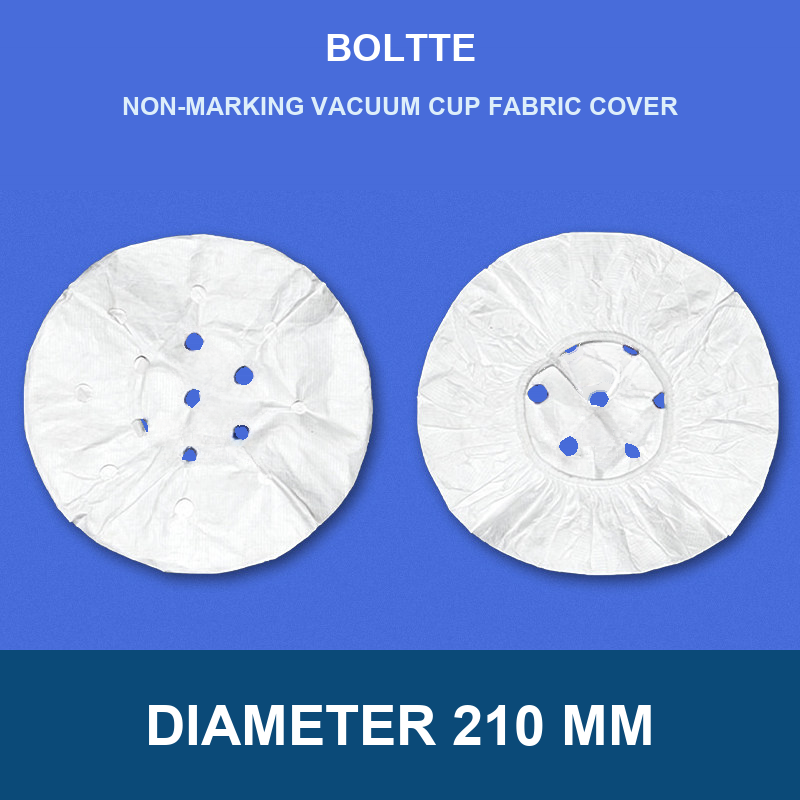 Diameter 210 mm non-marking vacuum cup fabric cover