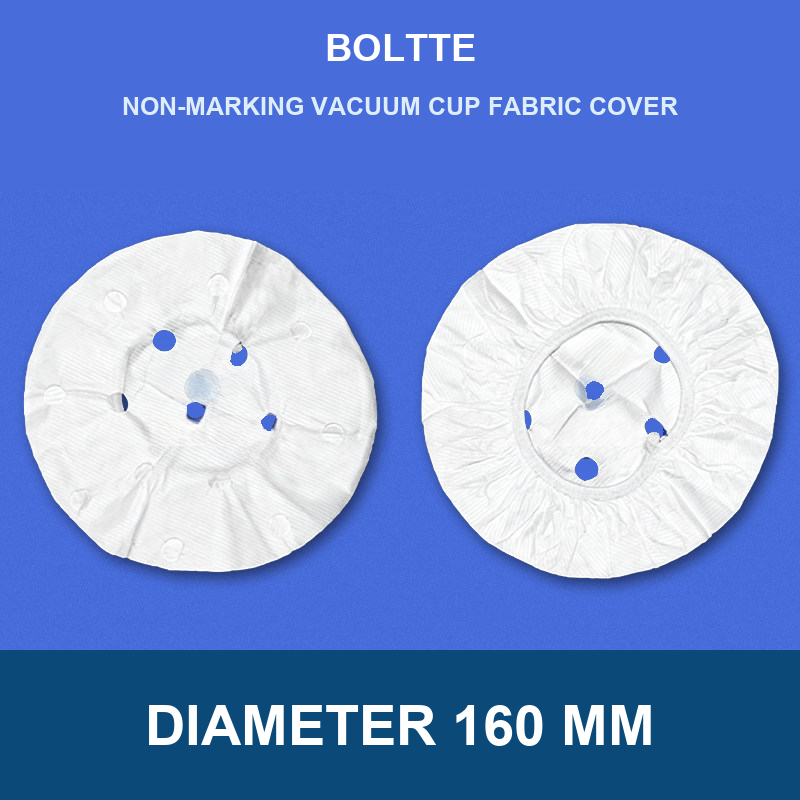 Diameter 160 mm non-marking vacuum cup fabric cover