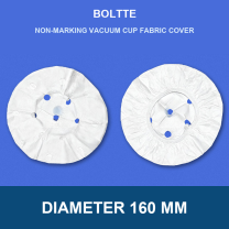 Diameter 160 mm non-marking vacuum cup fabric cover