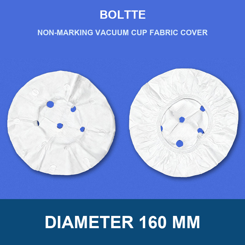Diameter 160 mm non-marking vacuum cup fabric cover