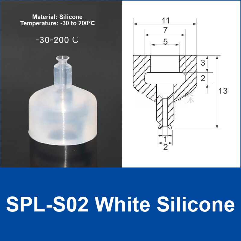 SPL-S02 White Silicone | watermark-clean product image