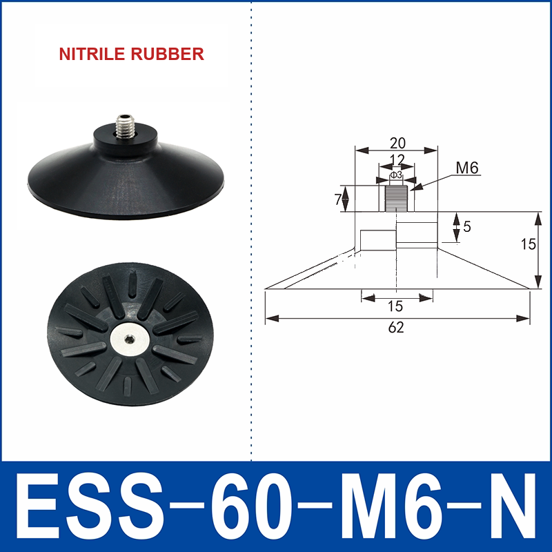 ESS-60-M6-N Nitrile Rubber | clean product image