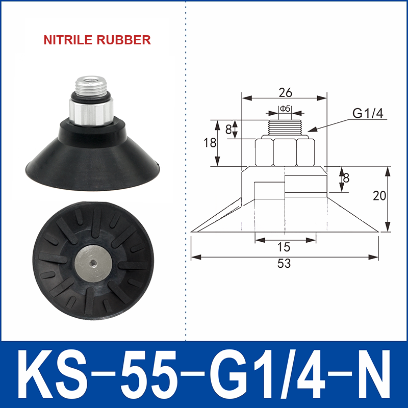 KSS-55-G1/4-N Nitrile Rubber | clean product image