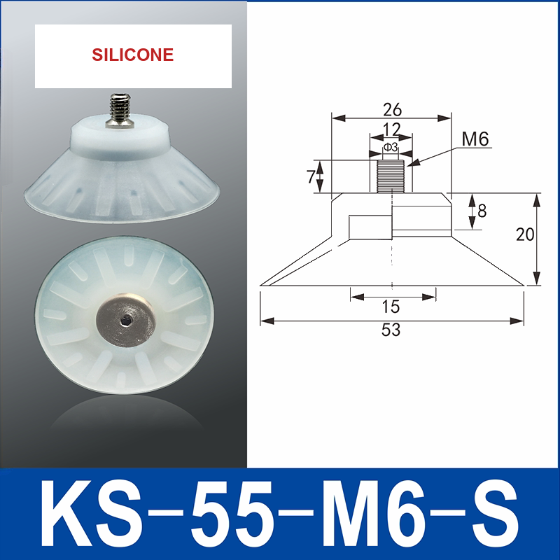 KS-55-M6-S Silicone | clean product image