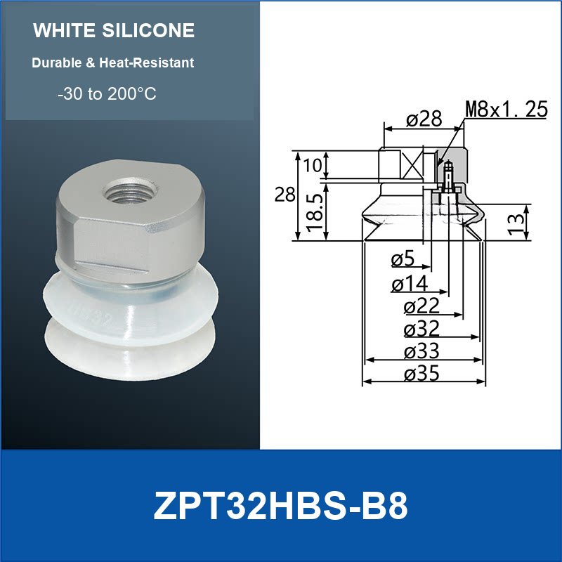 ZPT32HBS-B8 vacuum suction cup or fitting