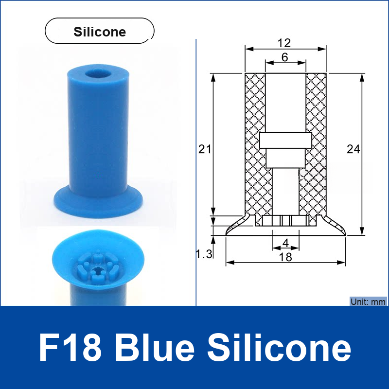 F18 Blue Silicone | clean product image