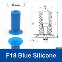 F18 Blue Silicone | clean product image