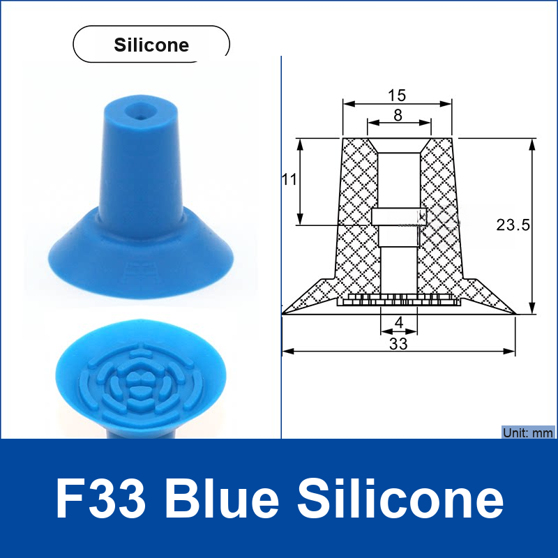 F33 Blue Silicone | clean product image