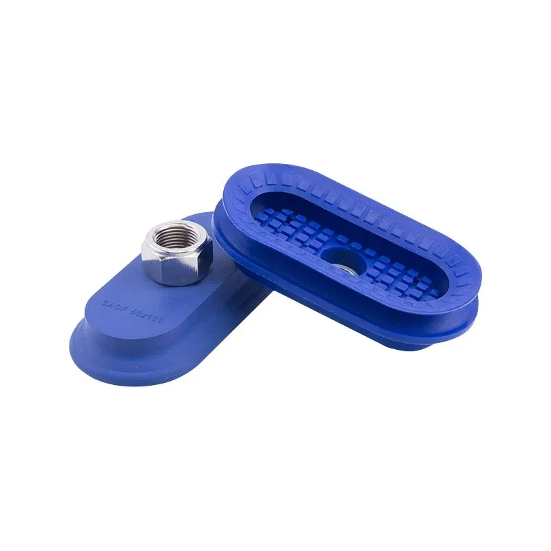 Pneumatic Oval Vacuum Suction Cup SAOF/SAOB Silicone Rubber Sucker Nozzles Industrial Robot Automation Manipulator Accessories-BOLTTE