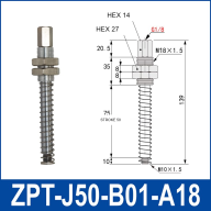 Heavy-Duty Vacuum Cup Buffer Mounts — Top or Side Port