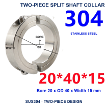 Standard | Bore 20 x OD 40 x Width 15 mm