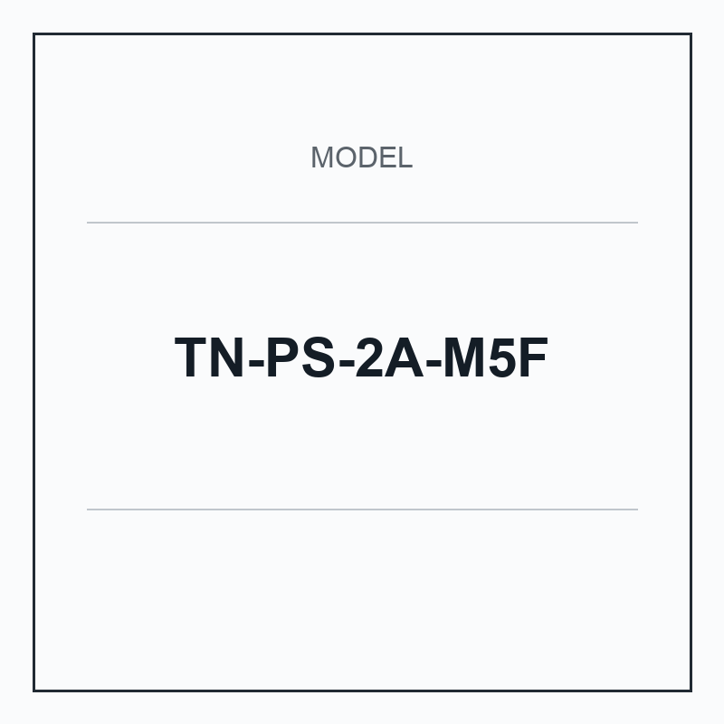 TN-PS-2A-M5F threaded vacuum cup mount fitting