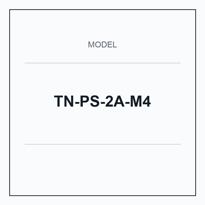 TN-PS-2A-M4 threaded vacuum cup mount fitting