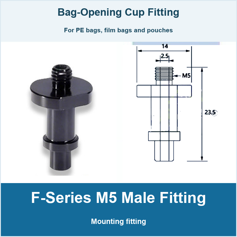 F-Series M5 Male Fitting