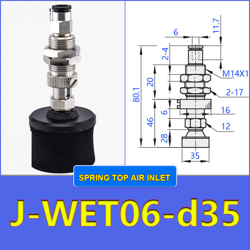 J-WET06-D35 — English product and dimensional drawing image