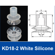 Industrial Vacuum Suction Cups & Bag Clamping Pads for Packaging Machines