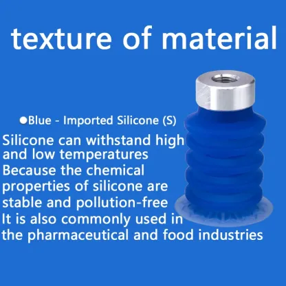 Mechanical arm vacuum suction cup organ type thin film suction cup industrial pneumatic accessories ZP3P-20JT2SF ZP3P-32JT2SF-BOLTTE