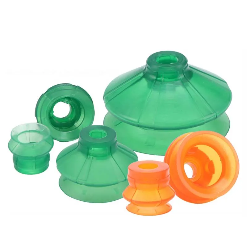 Pneumatic Ripple Vacuum Suction Cup SPB1-10 20 25 30 Large Power Green Silicone Sucker Injection Molding Robot Automation Tools-BOLTTE