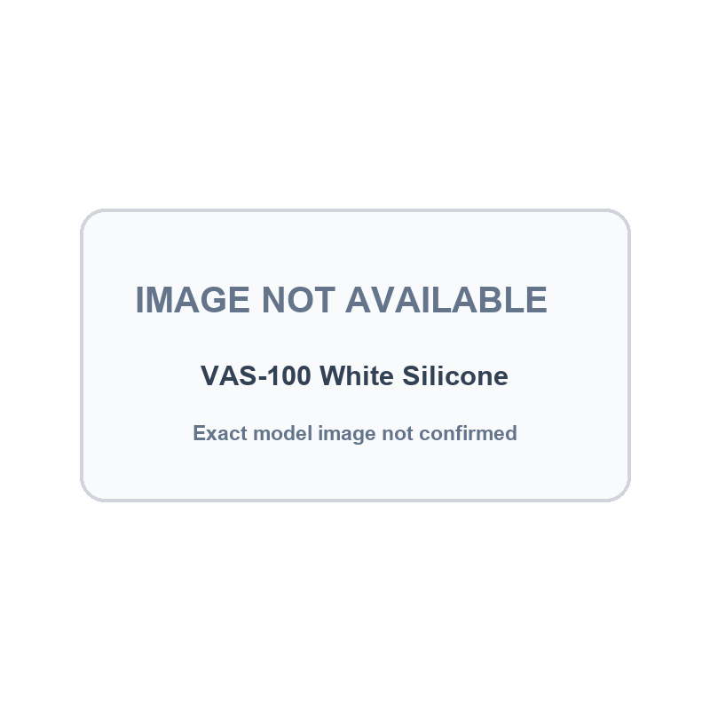 VAS-100 White Silicone — Image not available; exact model image not confirmed