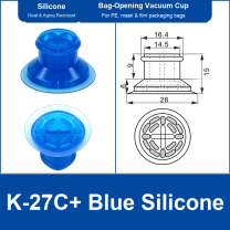 K-27C+ Blue Silicone | clean product image