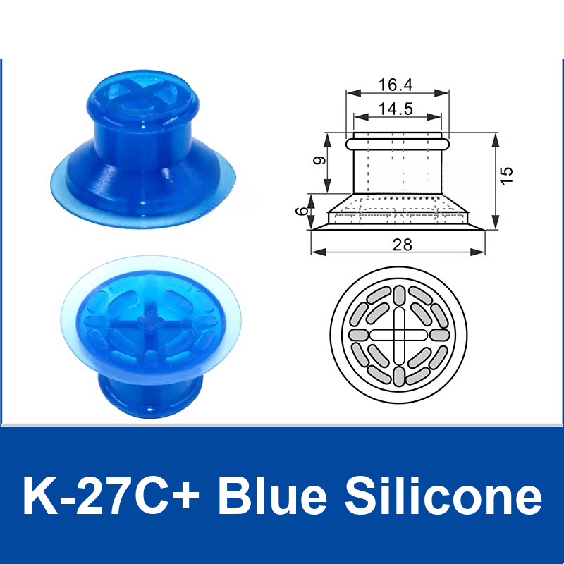 K-27C+ Blue Silicone | clean product image