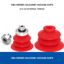 G1/4 AG External Thread VBU silicone vacuum cup or fitting