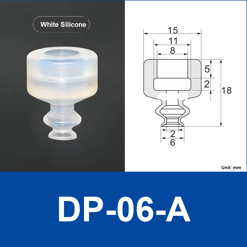 DP-06-A White Silicone | clean product image