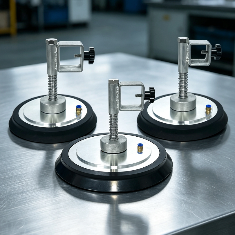 Heavy-Duty Vacuum Cups & Square-Tube Mount Assemblies – NBR/Silicone