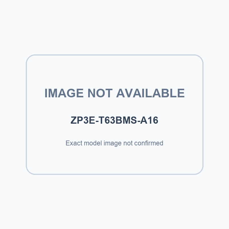 ZP3E-T63BMS-A16 exact model image not available