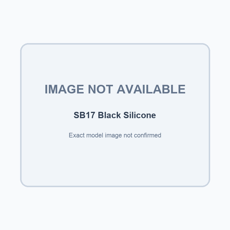 SB17 Black Silicone exact model image not available