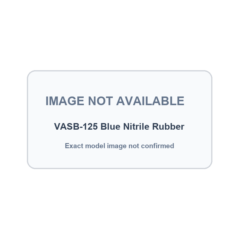 VASB-125 Blue Nitrile Rubber — Image not available; exact model image not confirmed