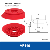 VF110 Red Suction Cup vacuum suction cup or fitting