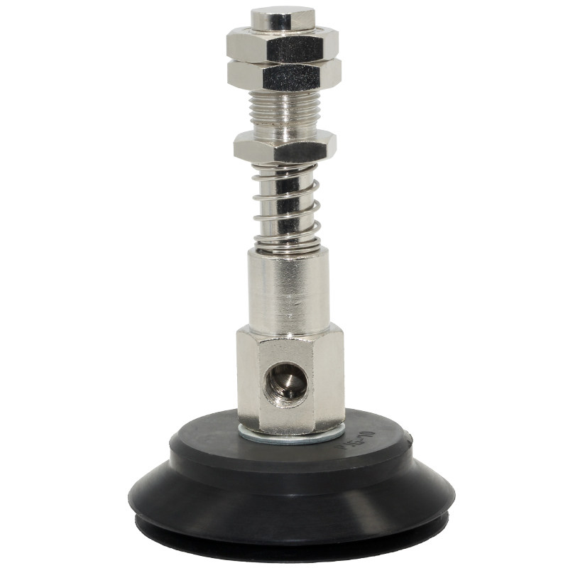 PBTS Double-Layer Vacuum Cups with Spring Buffer Mounts — 60/70/80 mm