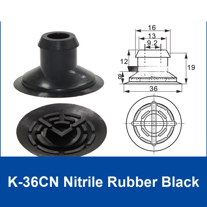 K-36CN Nitrile Rubber Black | clean product image