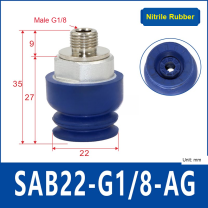 SAB22-G1/8-AG vacuum suction cup or fitting