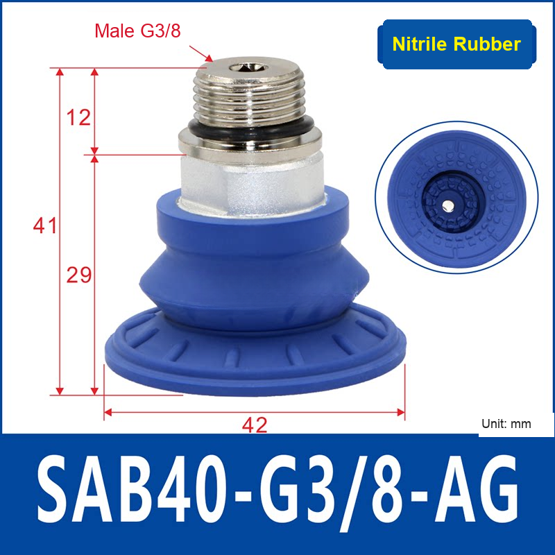 SAB40-G3/8-AG vacuum suction cup or fitting