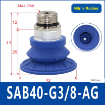 SAB40-G3/8-AG vacuum suction cup or fitting