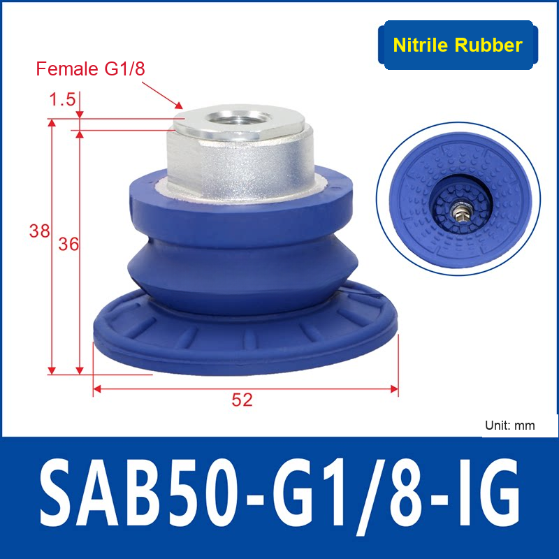 SAB50-G1/8-IG vacuum suction cup or fitting