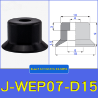 J-WEP06, J-WEP07 and J-WEP08 Miniature Vacuum Cups