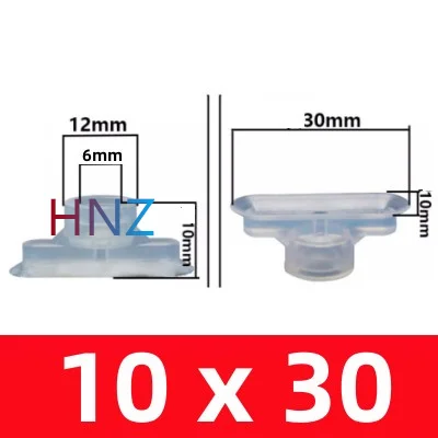 Oval type long strip type imported anti-static high temperature resistant silicone rubber vacuum cup industrial 6X18 8X24 10X30