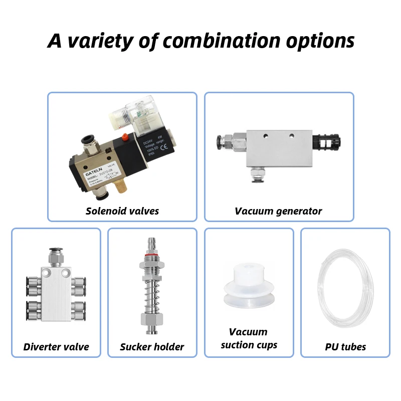 Manipulator Vacuum Suction Cup Set Suction Cup Assembly Pneumatic Sucker Mechanical Injection Molding Machine Accessories