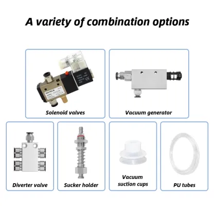 Manipulator Vacuum Suction Cup Set Suction Cup Assembly Pneumatic Sucker Mechanical Injection Molding Machine Accessories