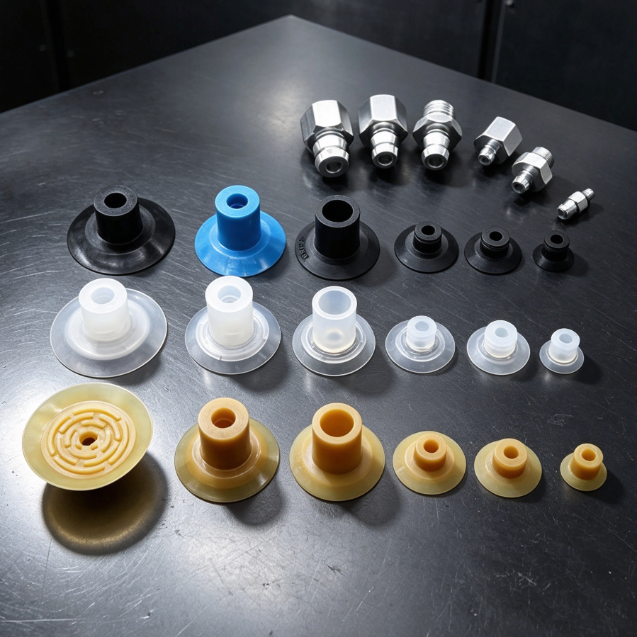 SGP Series Bag Opening Vacuum Suction Cups & Fittings