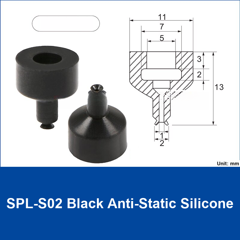 SPL-S02 Black Anti-Static Silicone | watermark-clean product image